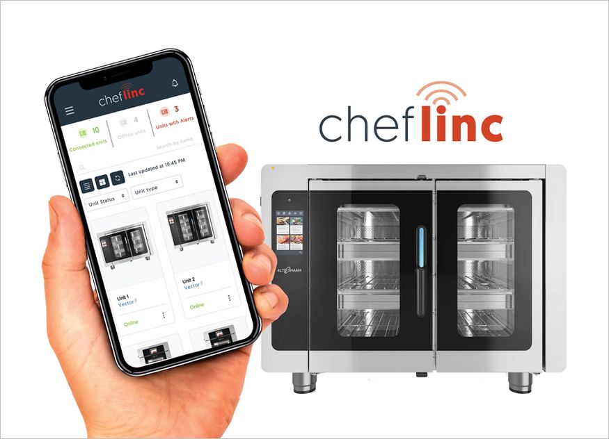 Das Cloud-basierte Remote-Ofen-Management ChefLinc von Alto-Shaam hilft Nutzern dabei ihre Küchengeräte, Menüs und Geschäfte von jedem beliebigen Ort zu kontrollieren