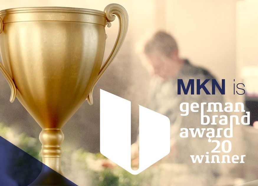 MKN German Brand Award Pokal